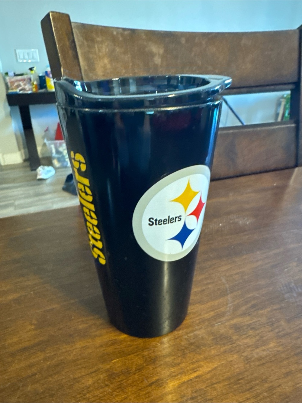 Black Travel Tumbler - Official Team Logo
